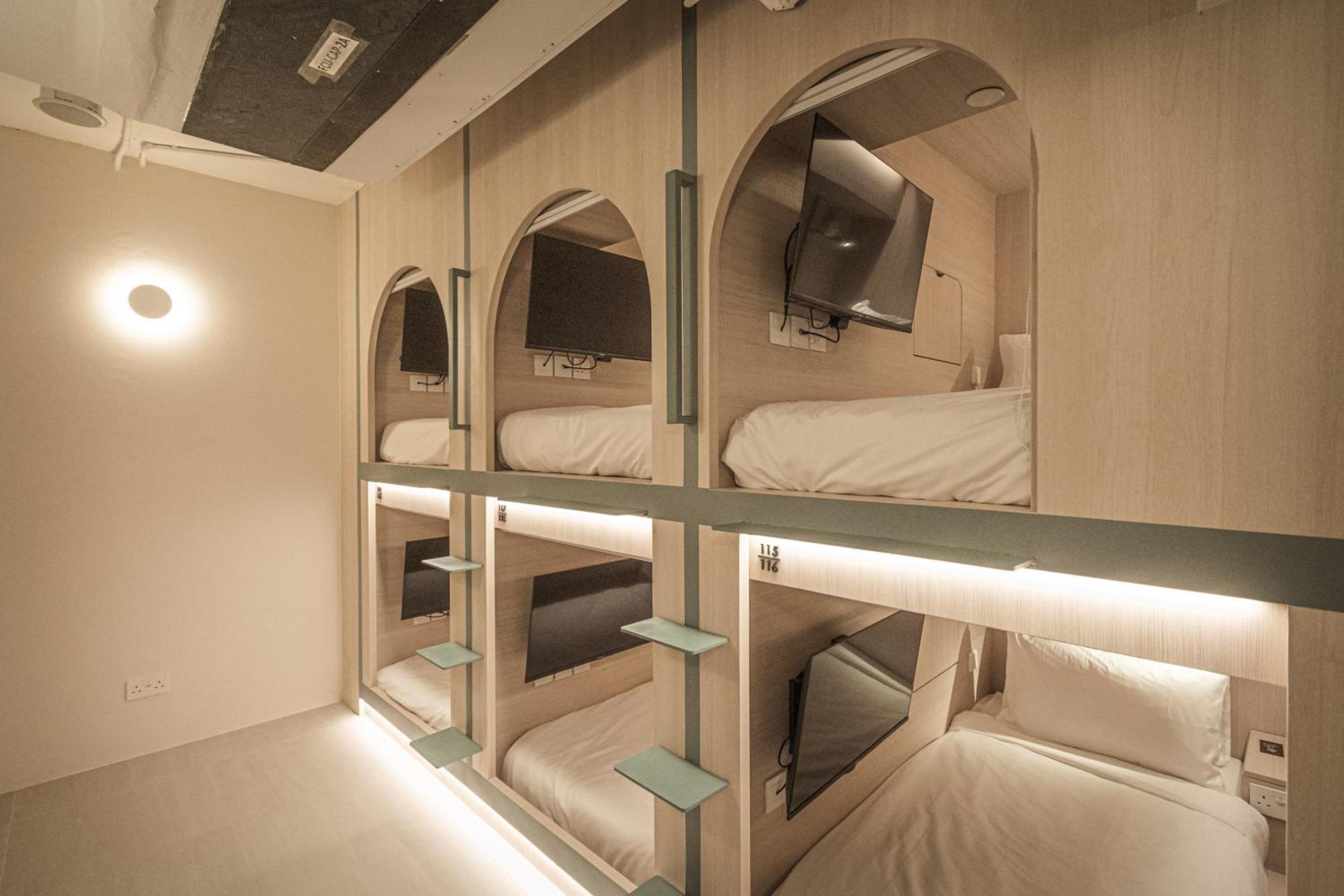 Jyu Capsule Hotel Singapore Eksteriør billede